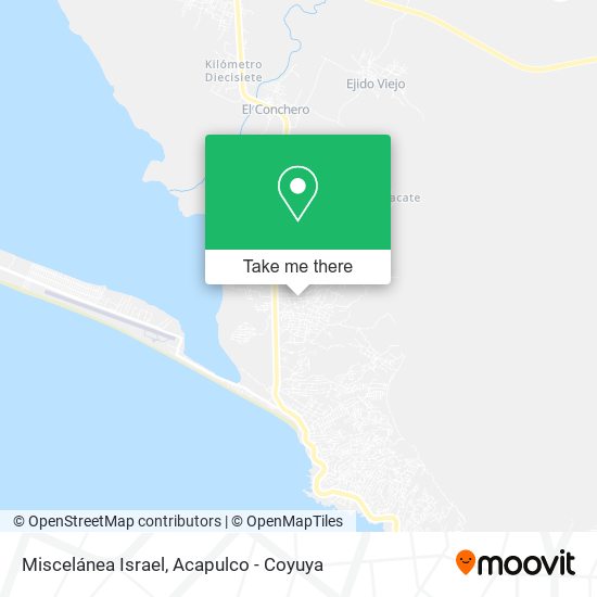 Miscelánea Israel map