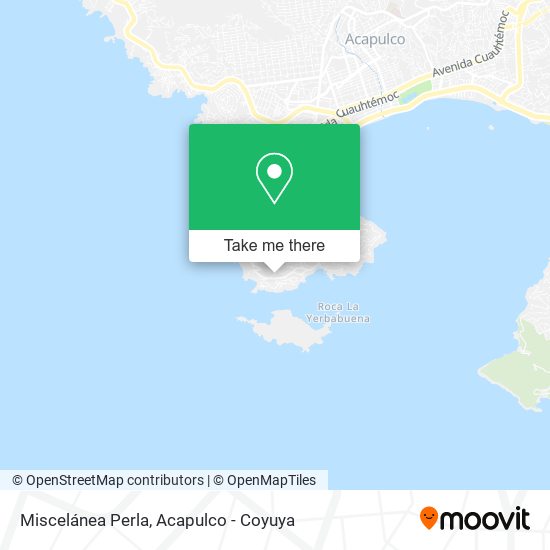 Miscelánea Perla map