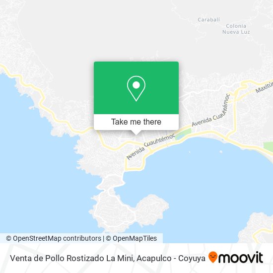 Venta de Pollo Rostizado La Mini map