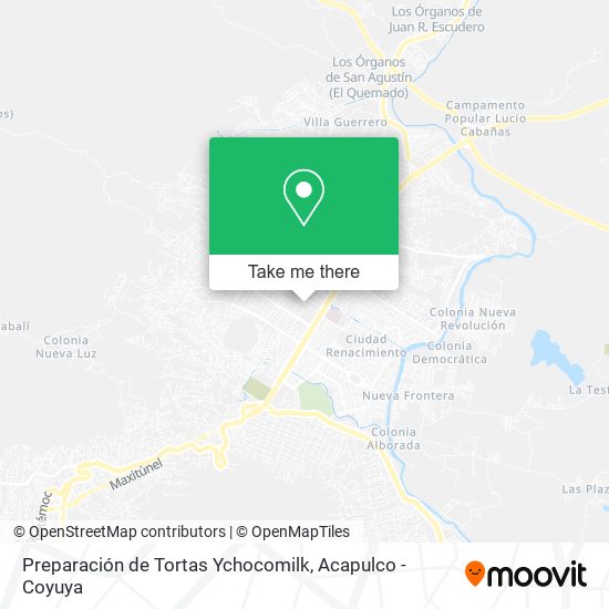 Mapa de Preparación de Tortas Ychocomilk