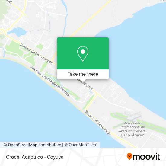 Crocs map