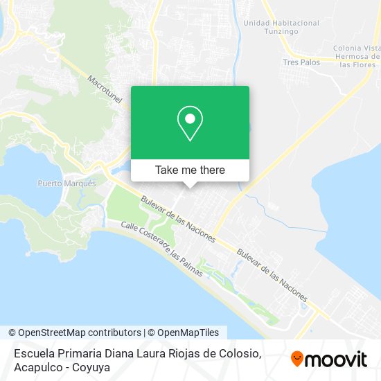 Escuela Primaria Diana Laura Riojas de Colosio map