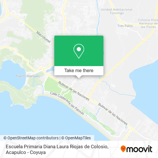 Escuela Primaria Diana Laura Riojas de Colosio map