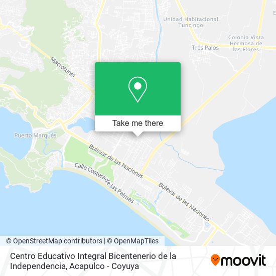 Centro Educativo Integral Bicentenerio de la Independencia map