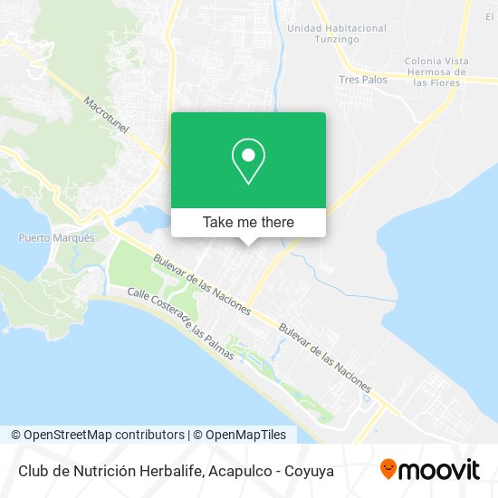 Club de Nutrición Herbalife map