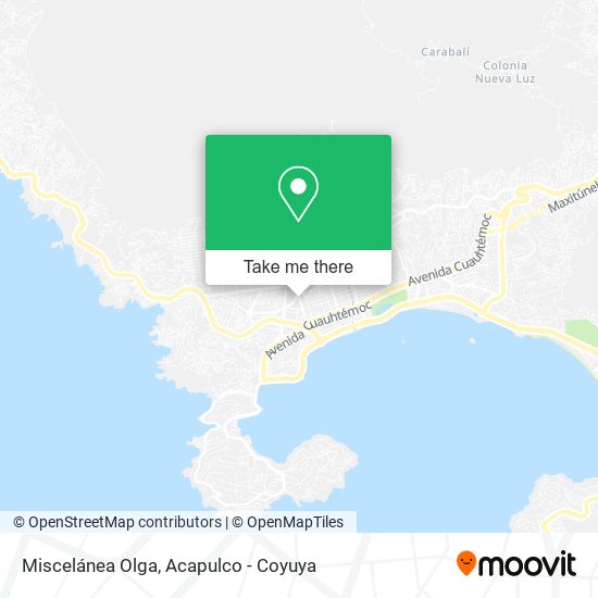 Mapa de Miscelánea Olga