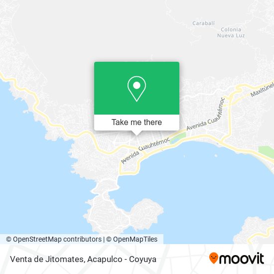 Venta de Jitomates map