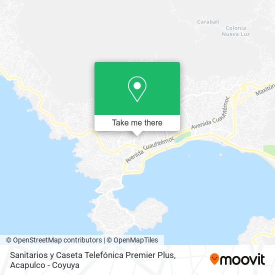 Sanitarios y Caseta Telefónica Premier Plus map
