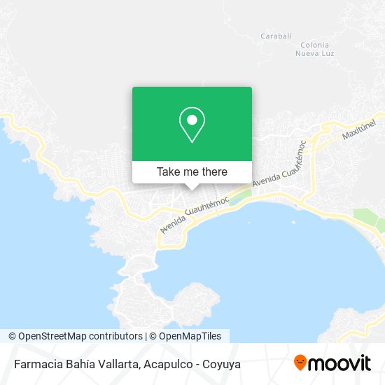 Farmacia Bahía Vallarta map