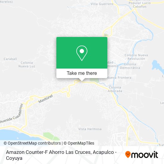 Amazon Counter-F Ahorro Las Cruces map