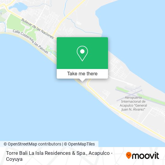 Torre Bali La Isla Residences & Spa. map