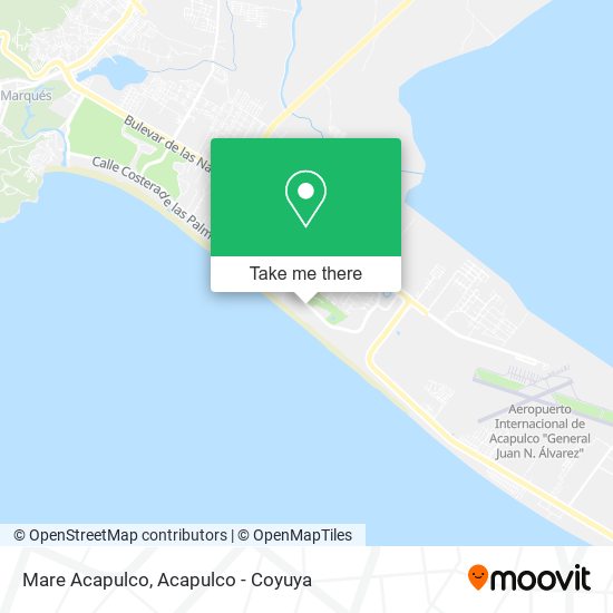 Mare Acapulco map