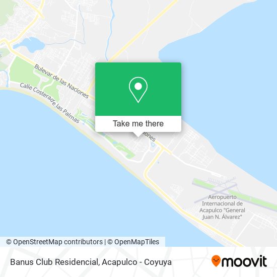 Mapa de Banus Club Residencial
