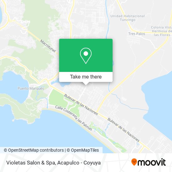 Violetas Salon & Spa map