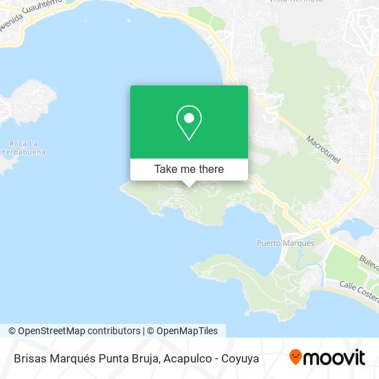 Brisas Marqués Punta Bruja map