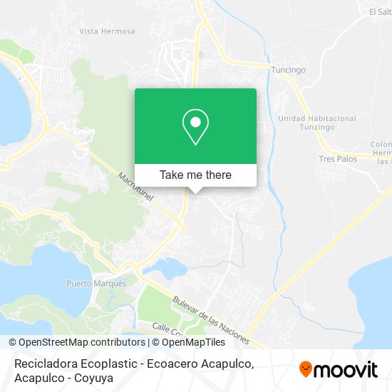 Recicladora Ecoplastic - Ecoacero Acapulco map