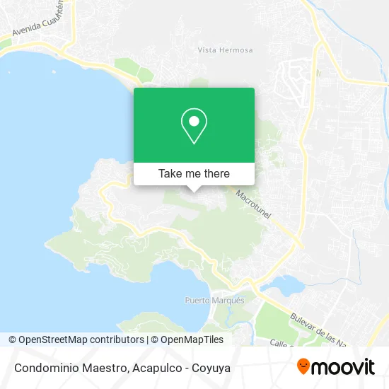 Condominio Maestro map