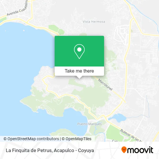 La Finquita de Petrus map