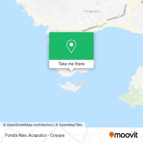 Fonda Nao map