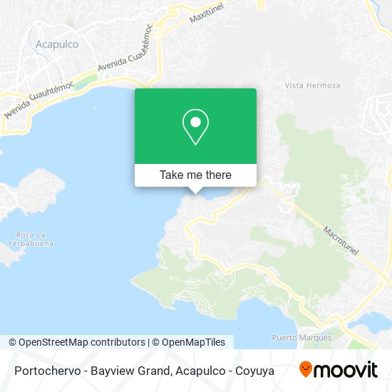 Portochervo - Bayview Grand map