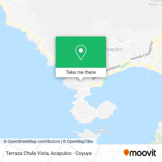 Mapa de Terraza Chula Vista