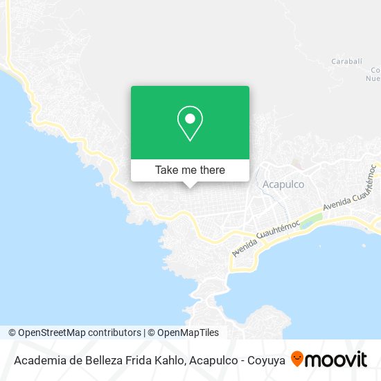 Academia de Belleza Frida Kahlo map