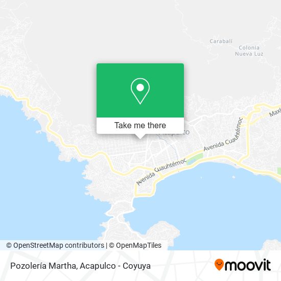 Pozolería Martha map