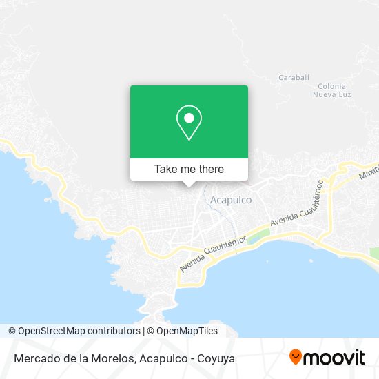 Mercado de la Morelos map
