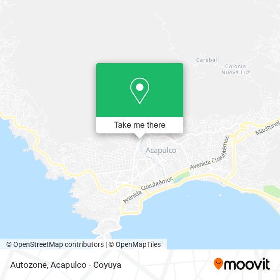 Autozone map