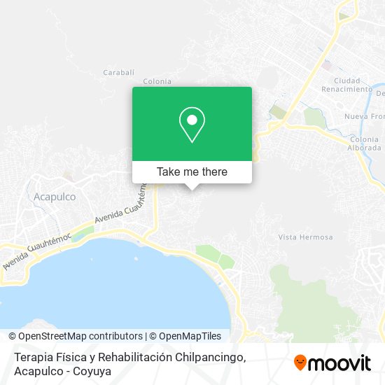 Terapia Física y Rehabilitación Chilpancingo map