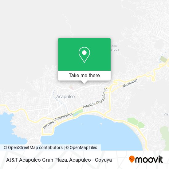 At&T Acapulco Gran Plaza map
