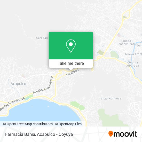Farmacia Bahía map