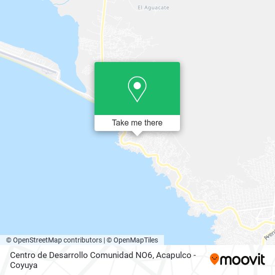 Centro de Desarrollo Comunidad NO6 map