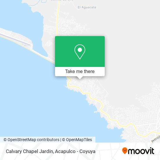 Calvary Chapel Jardín map