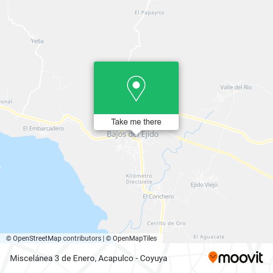 Miscelánea 3 de Enero map
