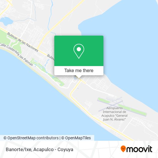 Mapa de Banorte/Ixe