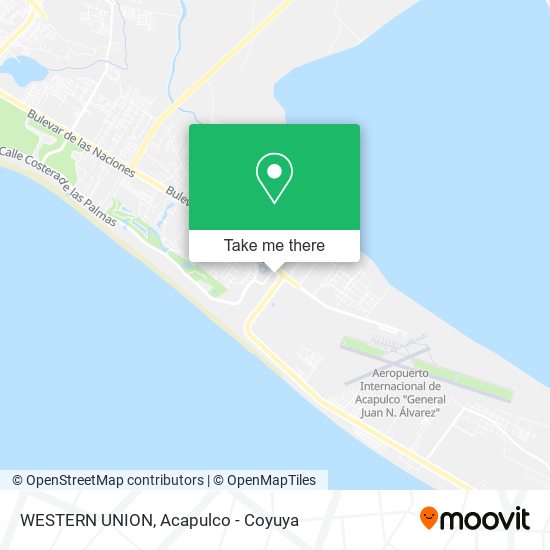 Mapa de WESTERN UNION