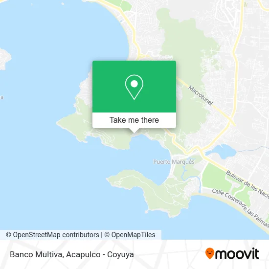 Banco Multiva map