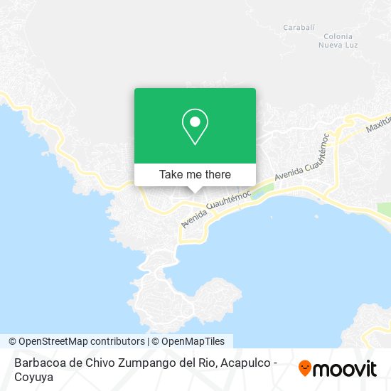 Barbacoa de Chivo Zumpango del Rio map