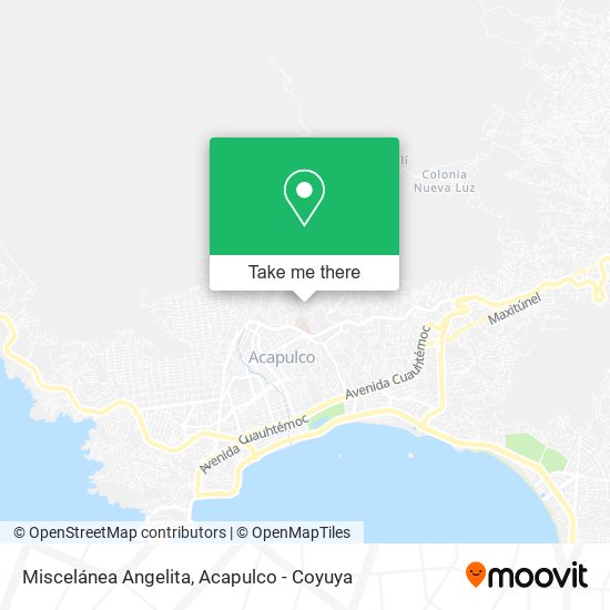 Mapa de Miscelánea Angelita