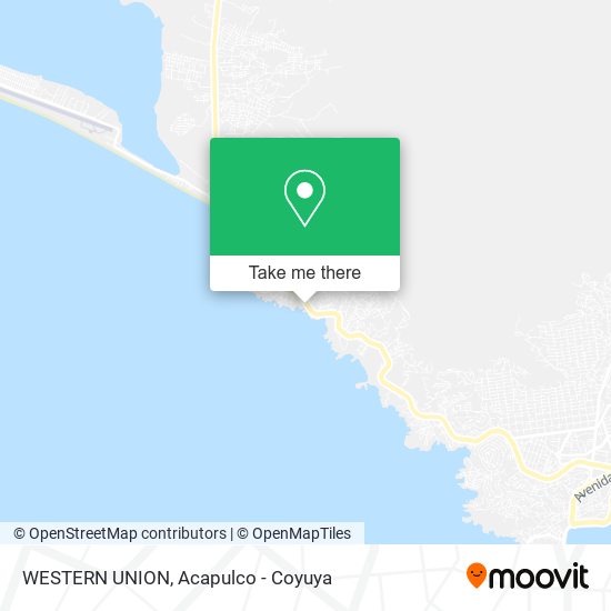 Mapa de WESTERN UNION