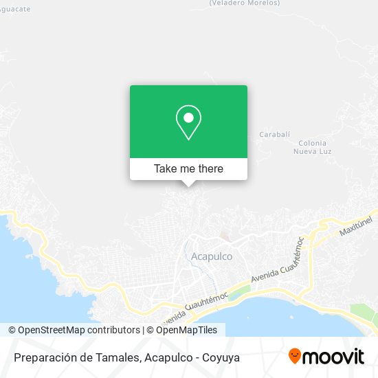 Mapa de Preparación de Tamales