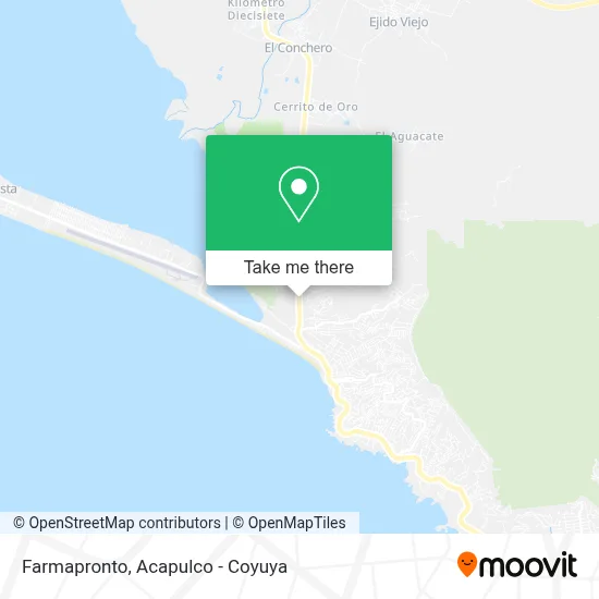 Farmapronto map