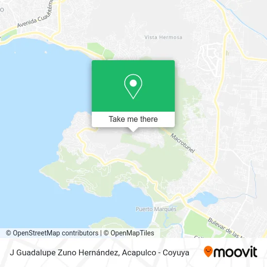 J Guadalupe Zuno Hernández map