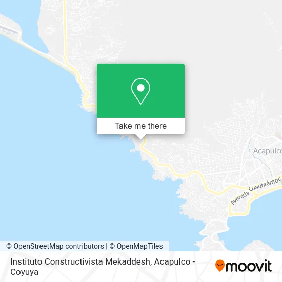 Instituto Constructivista Mekaddesh map