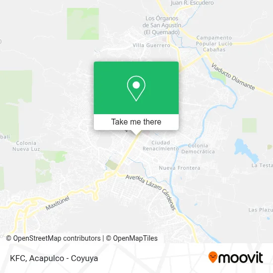 Kfc map