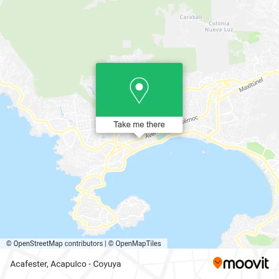 Acafester map