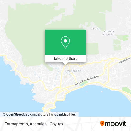 Farmapronto map