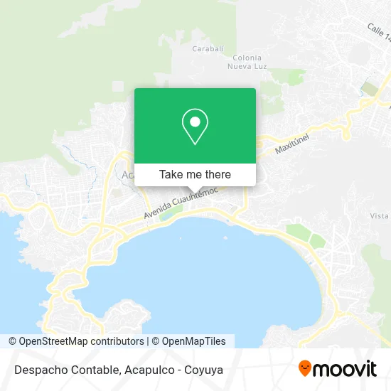 Despacho Contable map