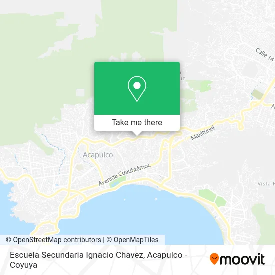 Escuela Secundaria Ignacio Chavez map